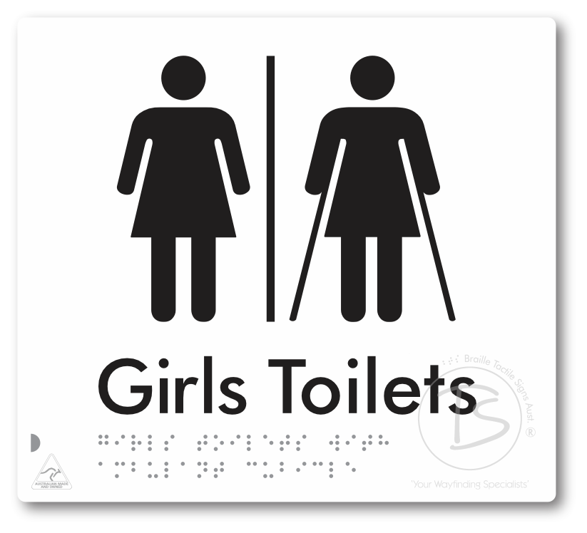 Girls Toilets with Ambulant Cubicle with Airlock