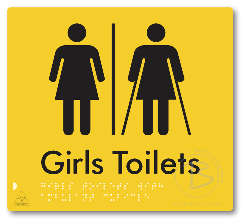 Girls Toilets with Ambulant Cubicle with Airlock
