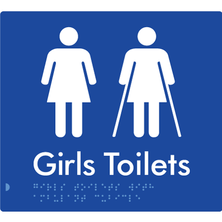 Girls Toilets with Ambulant Cubicle