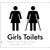 Girls Toilets with Ambulant Cubicle
