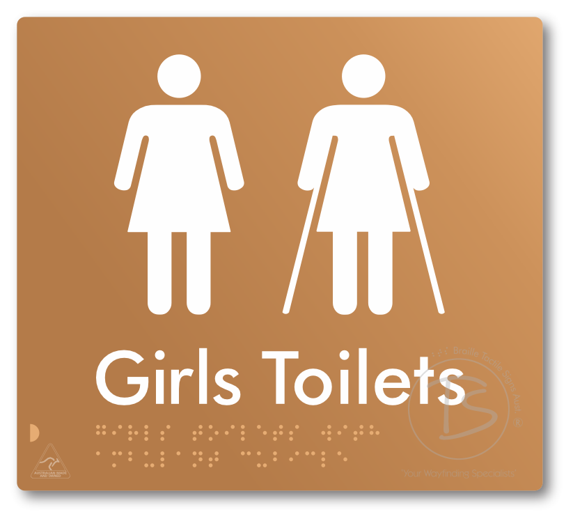 Girls Toilets with Ambulant Cubicle