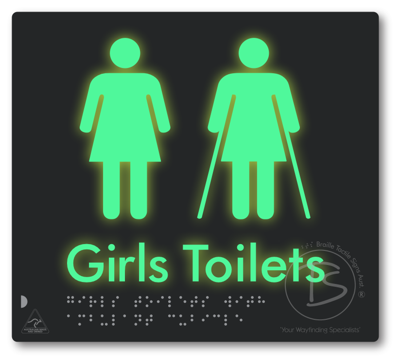 Girls Toilets with Ambulant Cubicle