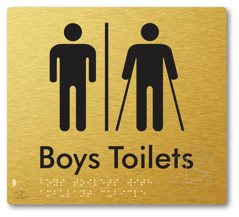 Boys Toilets with Ambulant Cubicle & Air Lock