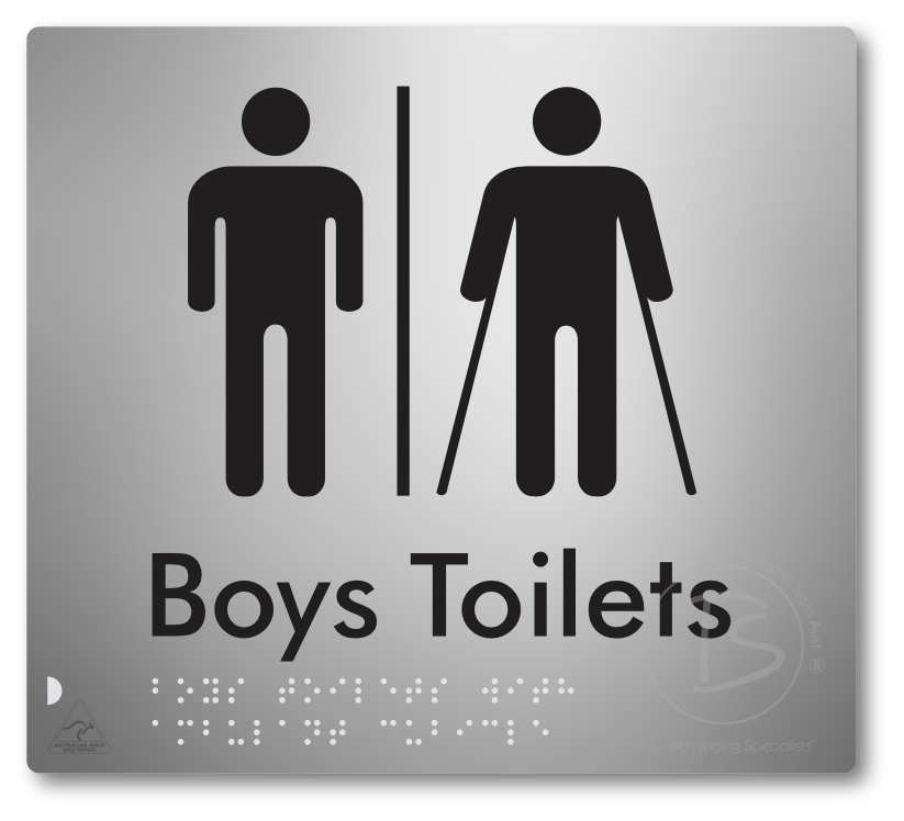 Boys Toilets with Ambulant Cubicle & Air Lock