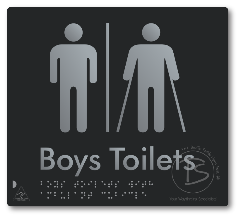 Boys Toilets with Ambulant Cubicle & Air Lock