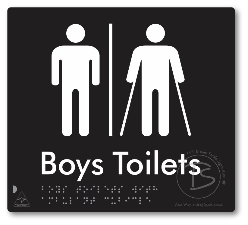 Boys Toilets with Ambulant Cubicle & Air Lock