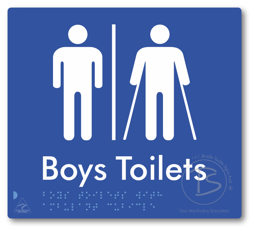 Boys Toilets with Ambulant Cubicle & Air Lock