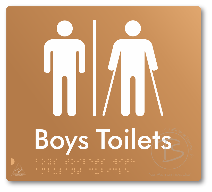 Boys Toilets with Ambulant Cubicle & Air Lock