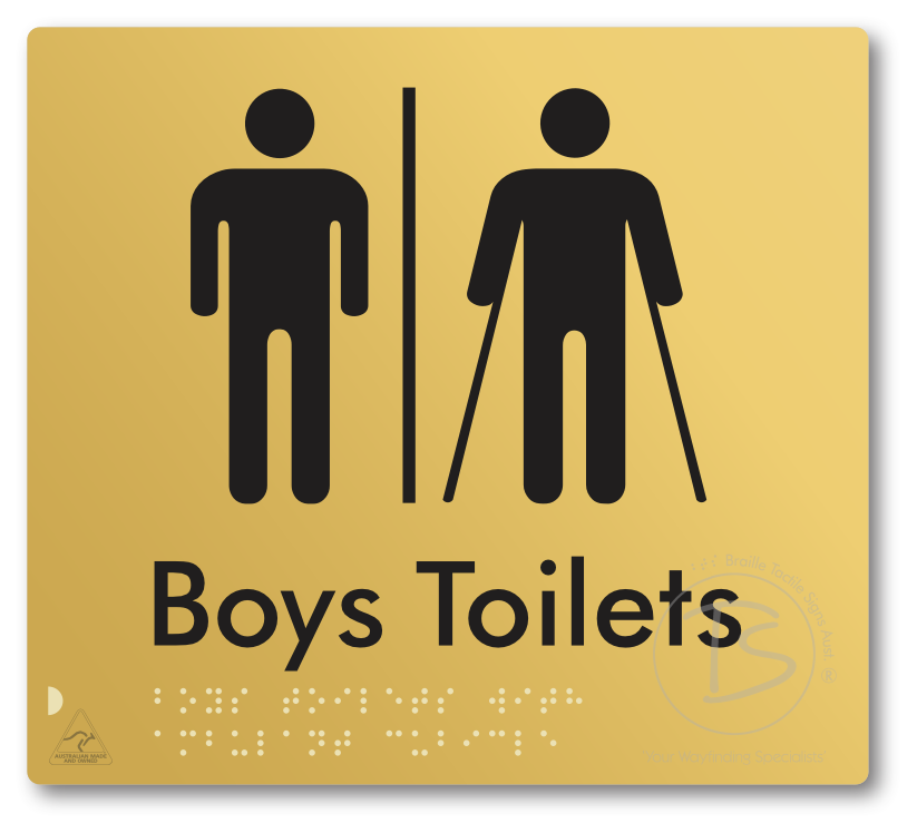 Boys Toilets with Ambulant Cubicle & Air Lock