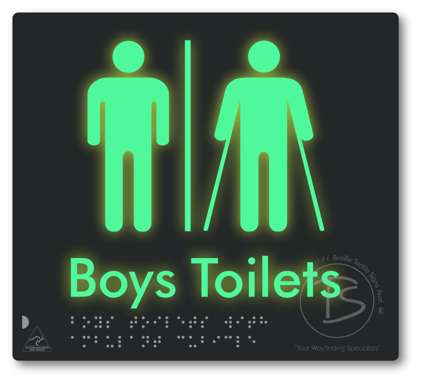 Boys Toilets with Ambulant Cubicle & Air Lock