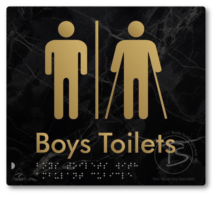 Boys Toilets with Ambulant Cubicle & Air Lock