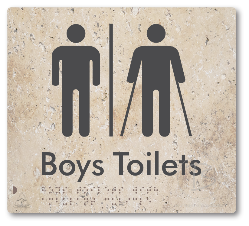 Boys Toilets with Ambulant Cubicle & Air Lock