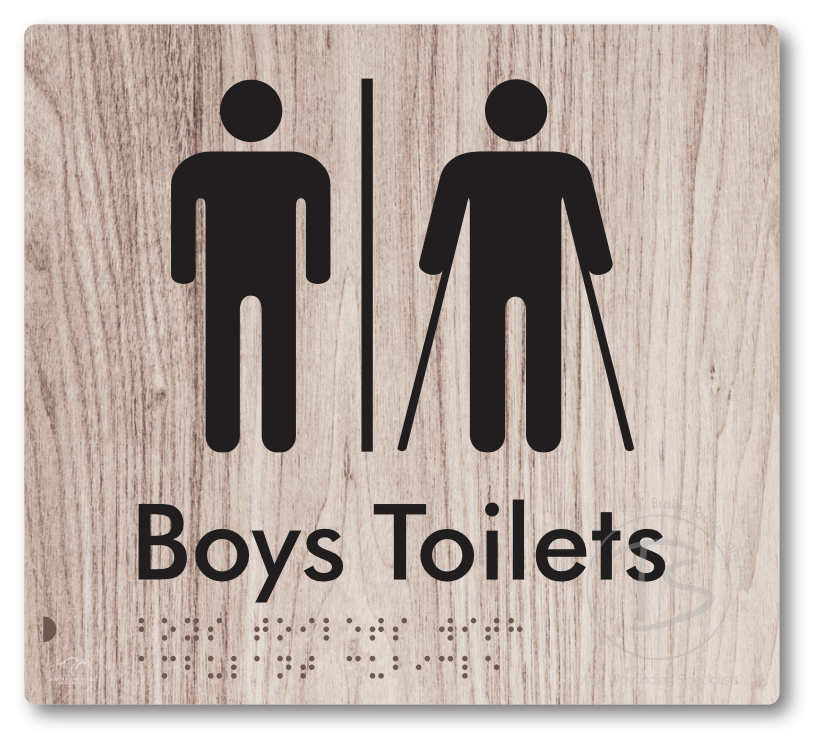 Boys Toilets with Ambulant Cubicle & Air Lock