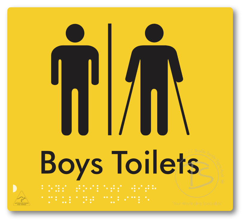 Boys Toilets with Ambulant Cubicle & Air Lock