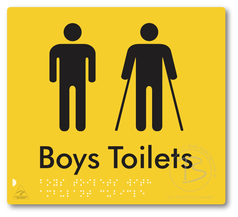 Boys Toilets with Ambulant Cubicle