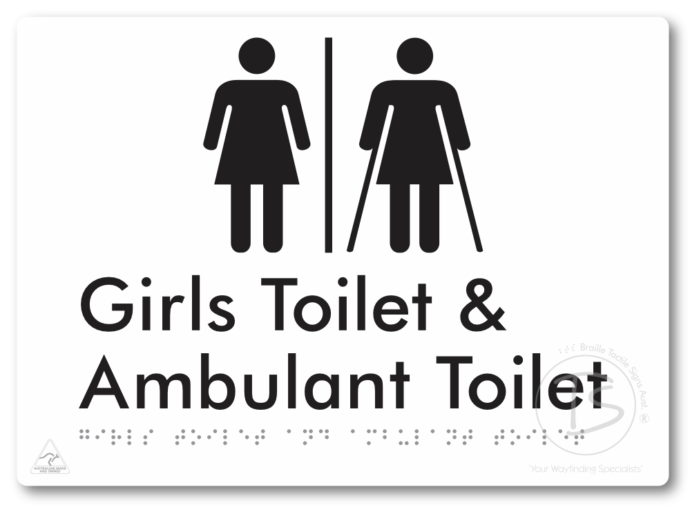 Girls Toilet & Ambulant Toilet with Airlock