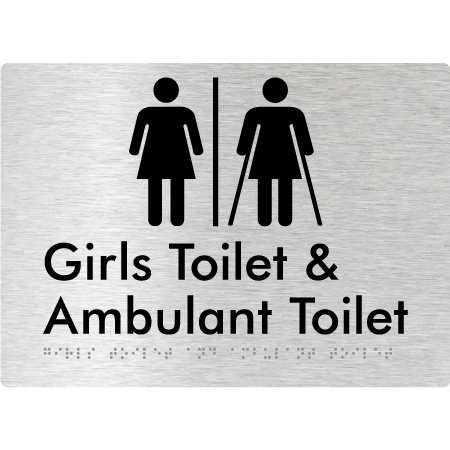 Girls Toilet & Ambulant Toilet with Air Lock