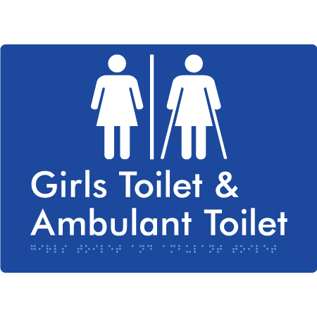 Girls Toilet & Ambulant Toilet with Air Lock