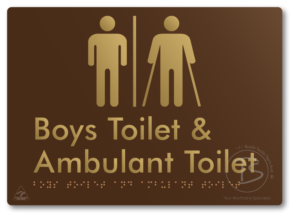 Boys Toilet & Ambulant Toilet with Air Lock