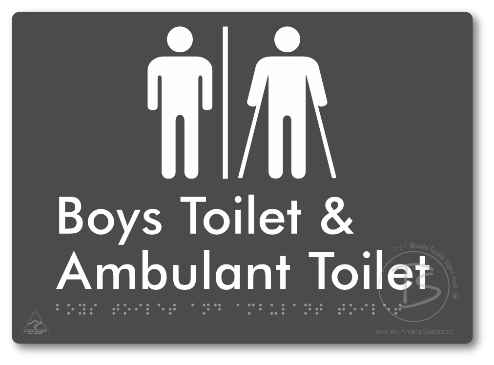 Boys Toilet & Ambulant Toilet with Air Lock