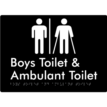 Boys Toilet & Ambulant Toilet with Air Lock