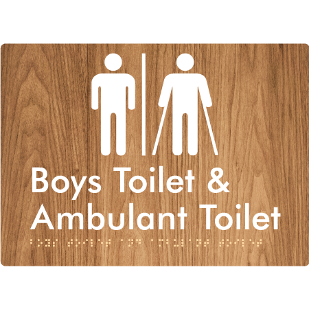 Boys Toilet & Ambulant Toilet with Air Lock