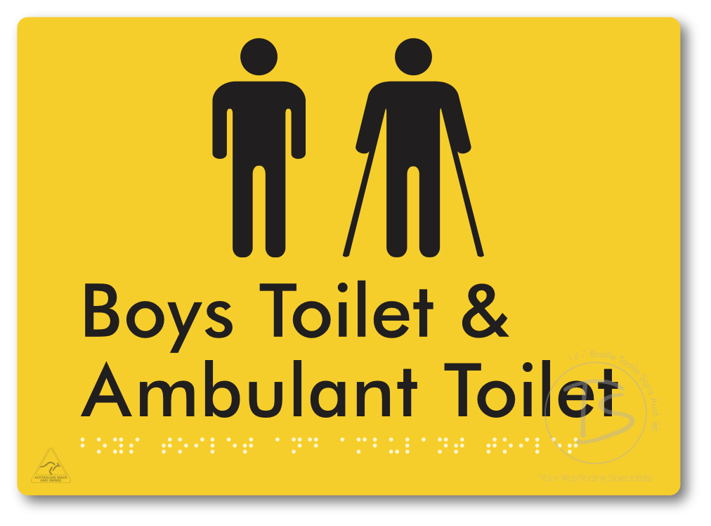 Boys Toilet & Ambulant Toilet
