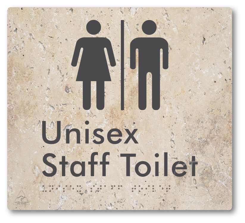 Unisex Staff Toilet with Air Lock