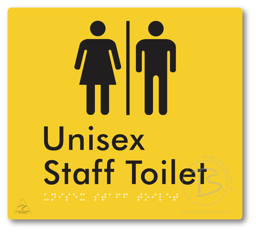 Unisex Staff Toilet with Air Lock