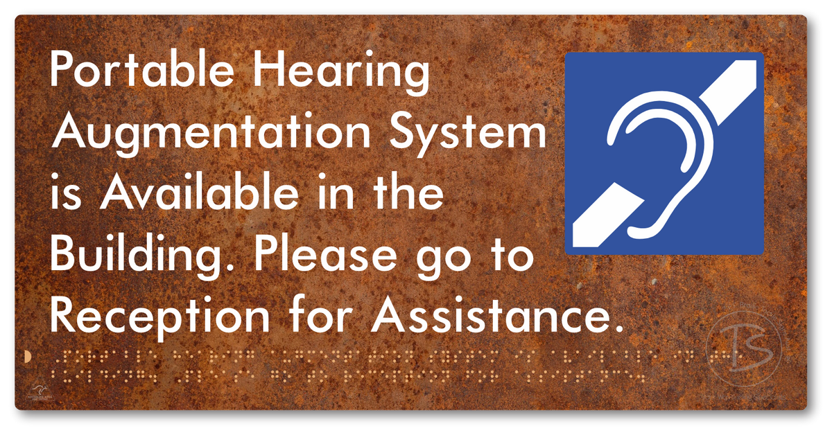 Portable Hearing Augmentation System is Available in the Building. Please go to Reception for Assistance.
