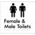 Female & Male Toilets