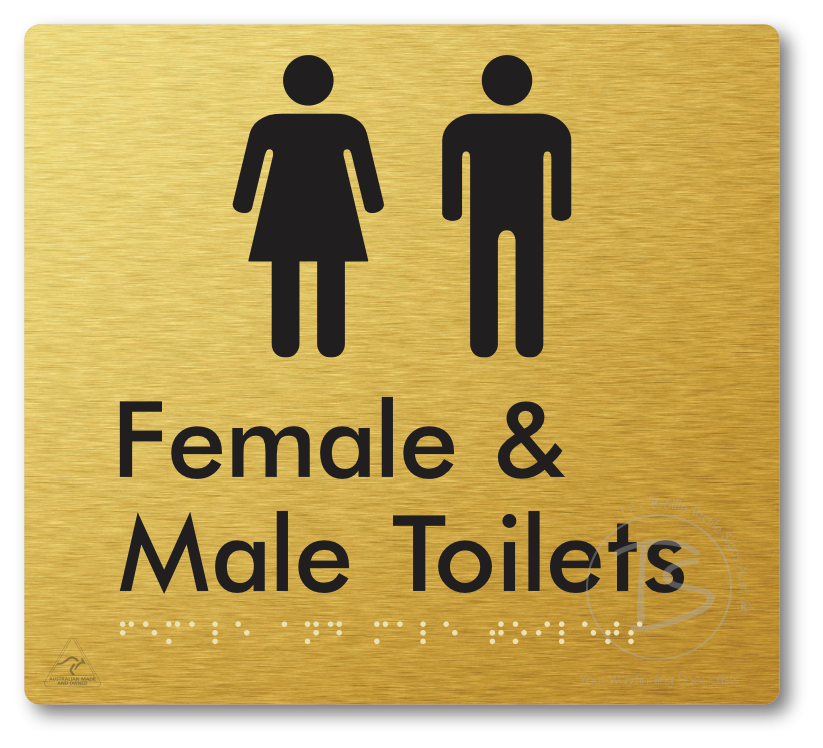 Female & Male Toilets