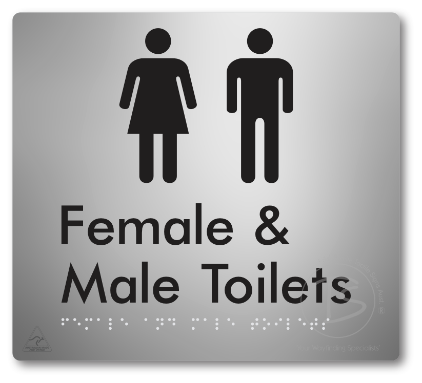 Female & Male Toilets