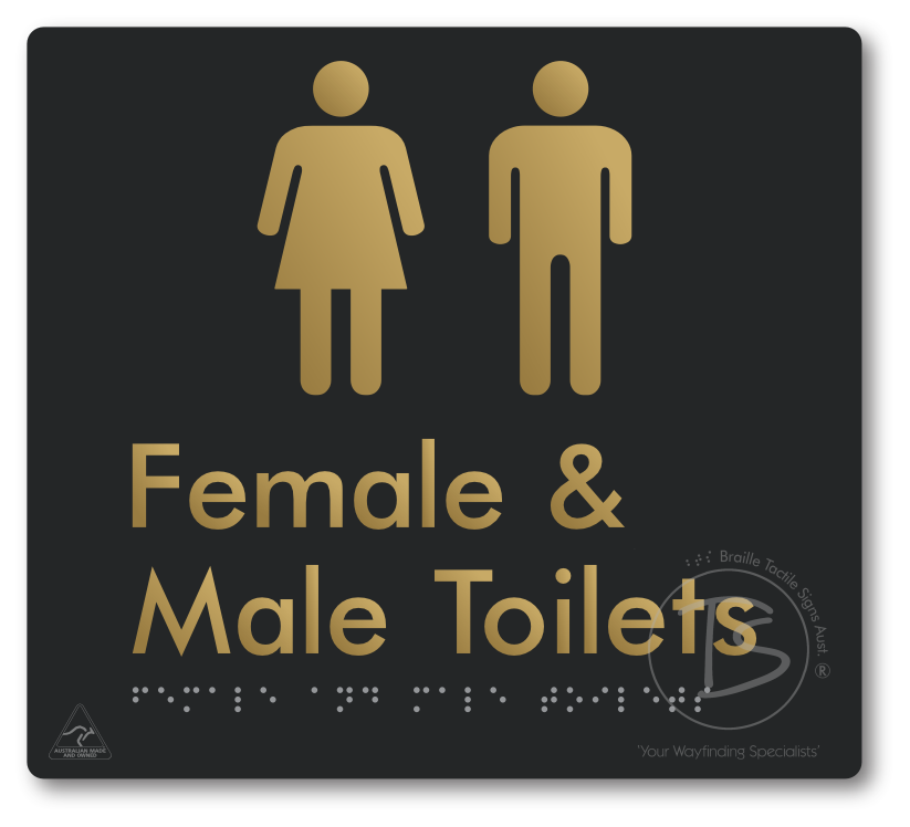Female & Male Toilets