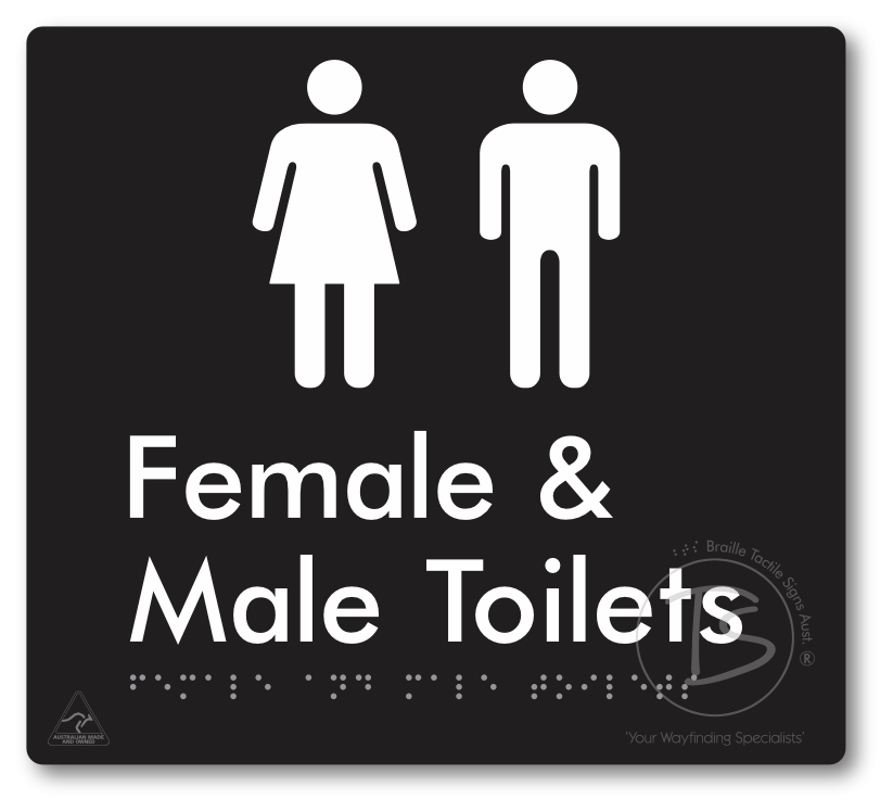 Female & Male Toilets