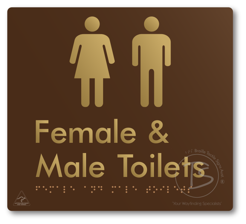 Female & Male Toilets