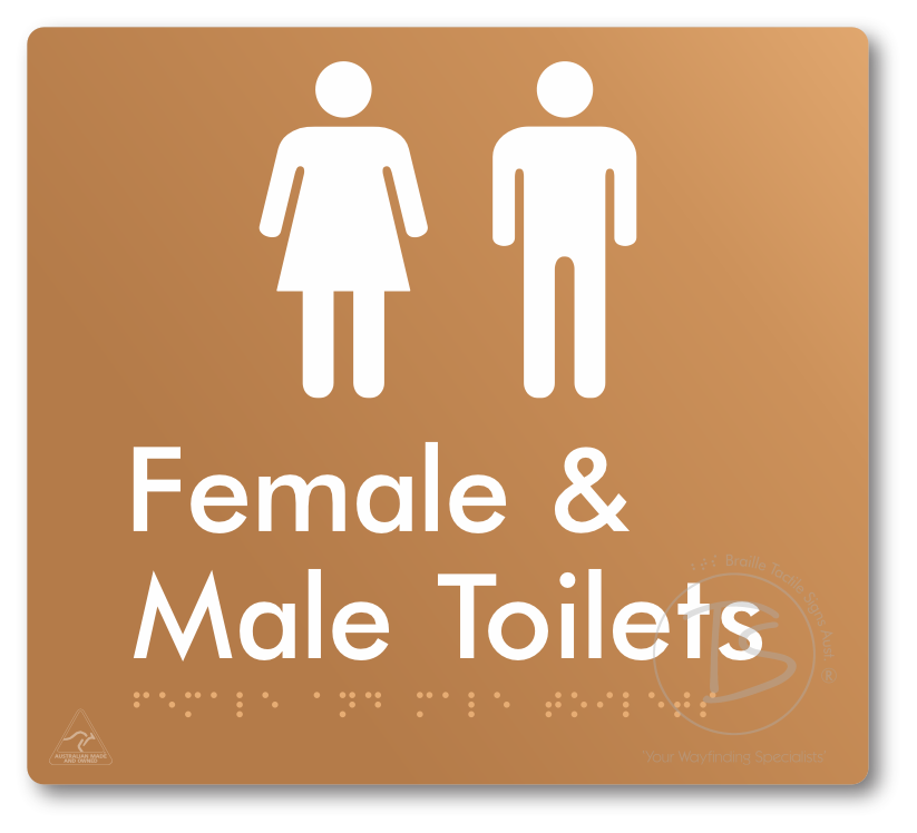 Female & Male Toilets