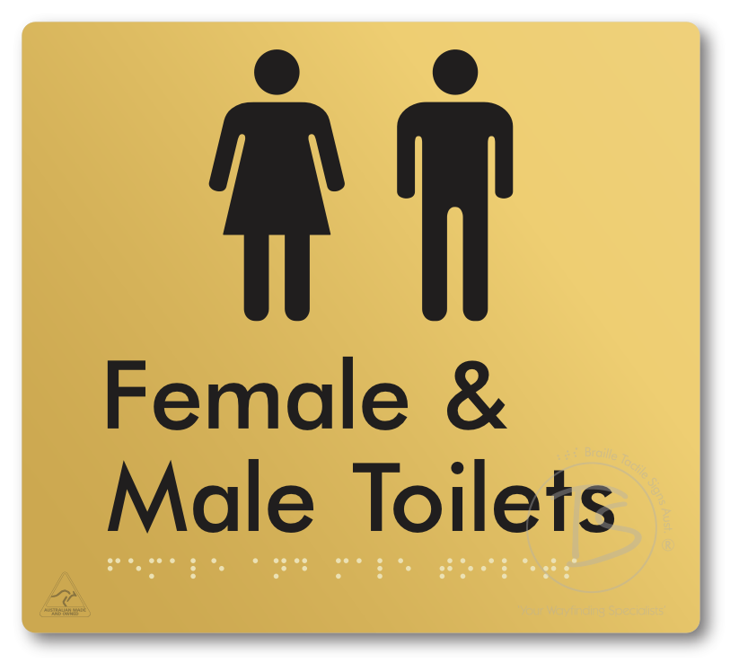 Female & Male Toilets