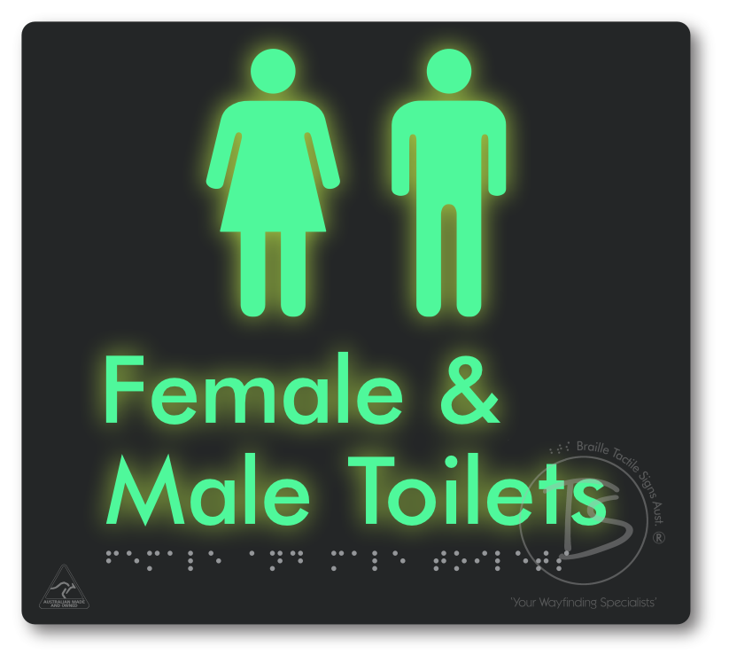 Female & Male Toilets