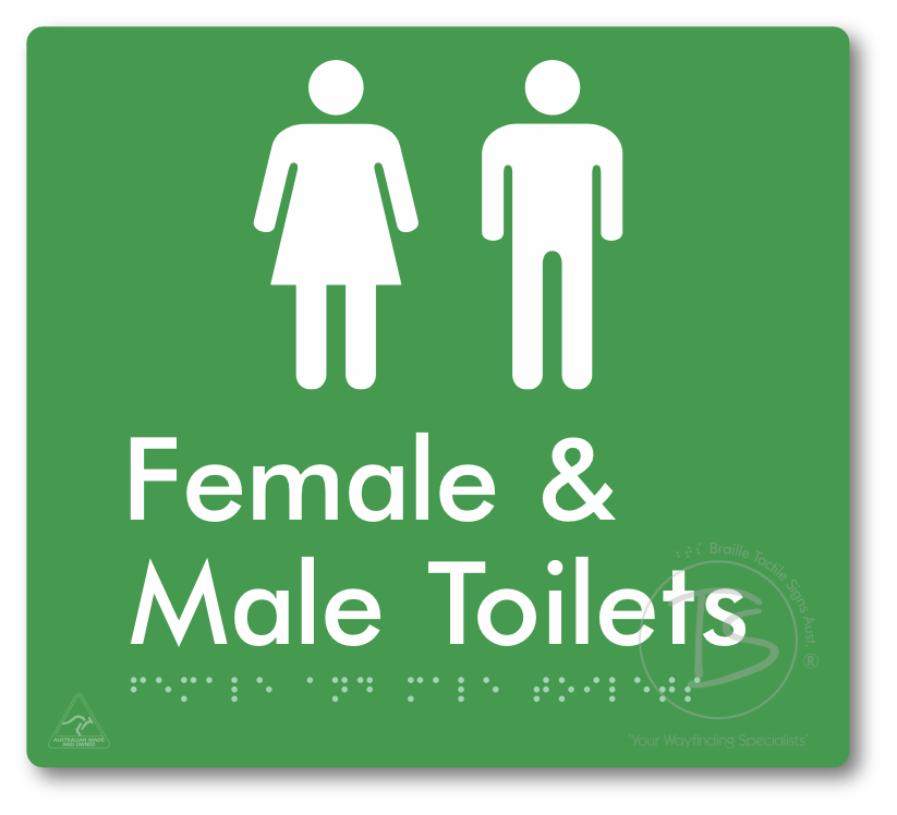 Female & Male Toilets