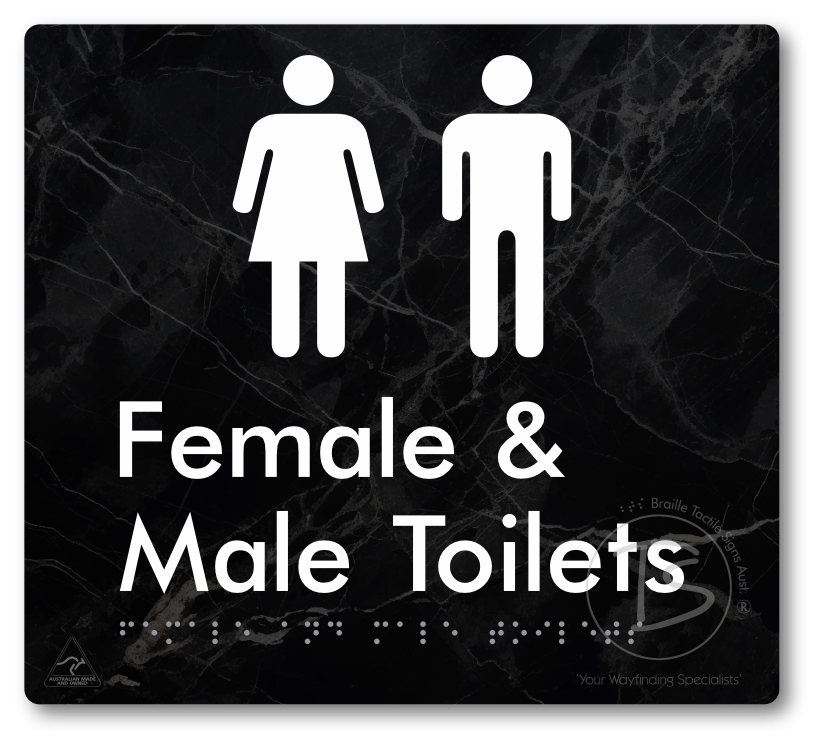 Female & Male Toilets