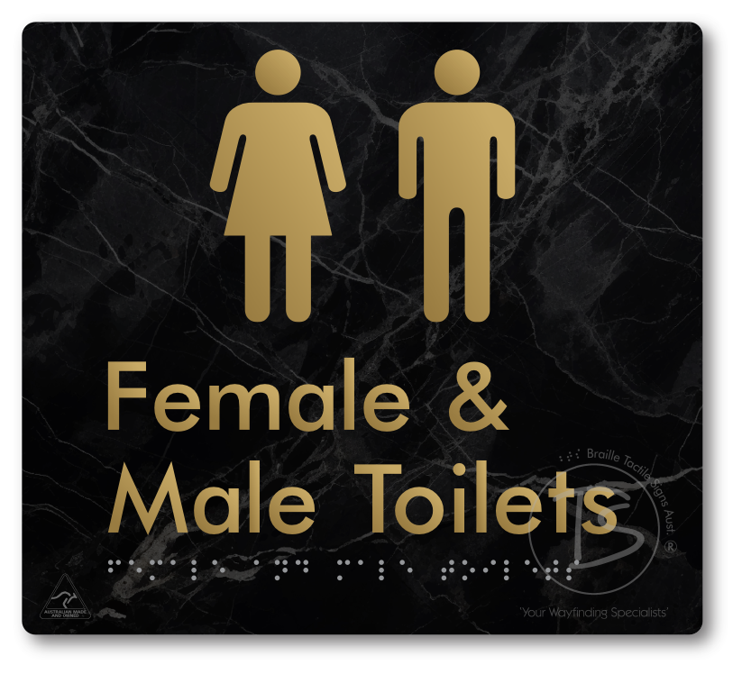 Female & Male Toilets