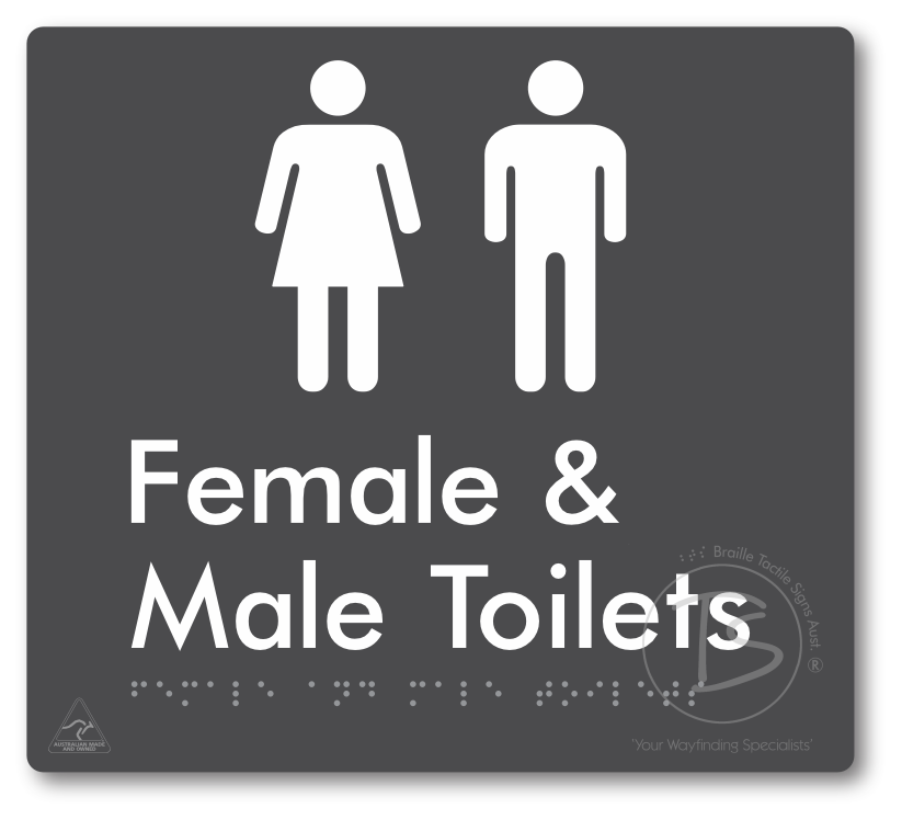 Female & Male Toilets