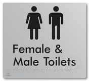 Female & Male Toilets