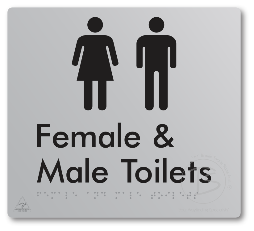 Female & Male Toilets