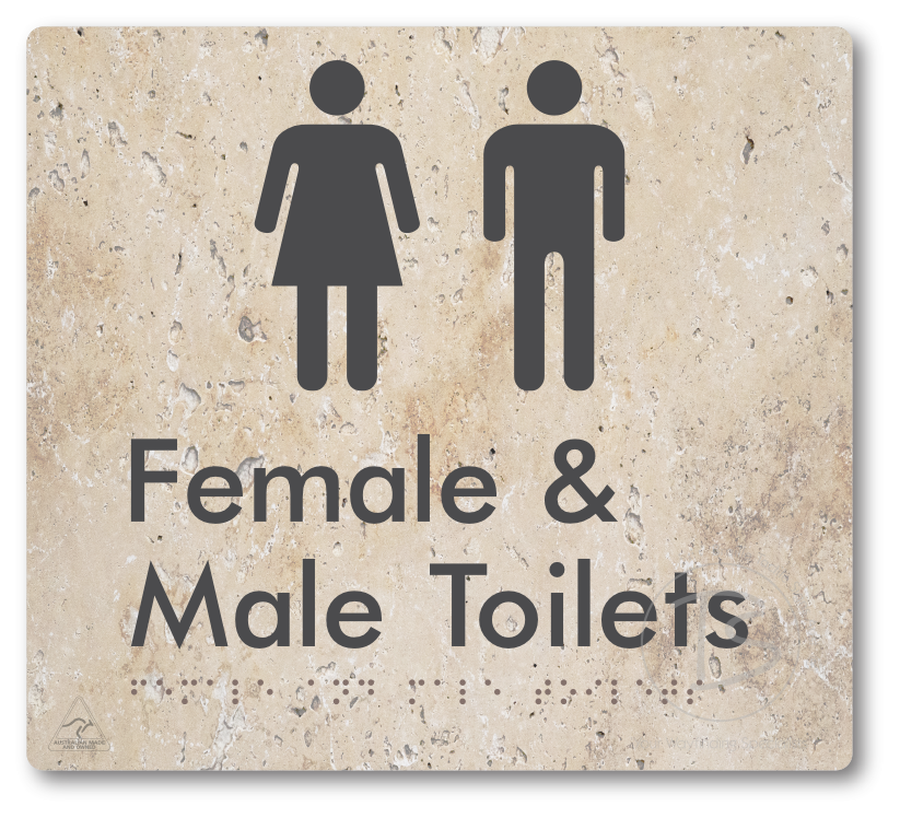 Female & Male Toilets