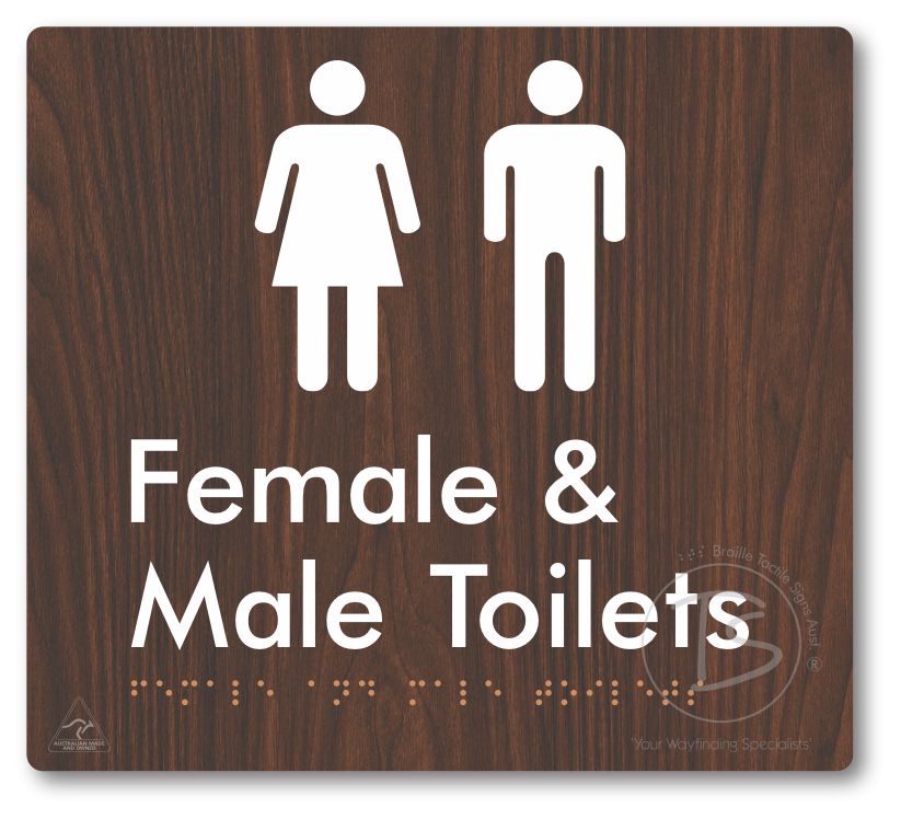 Female & Male Toilets