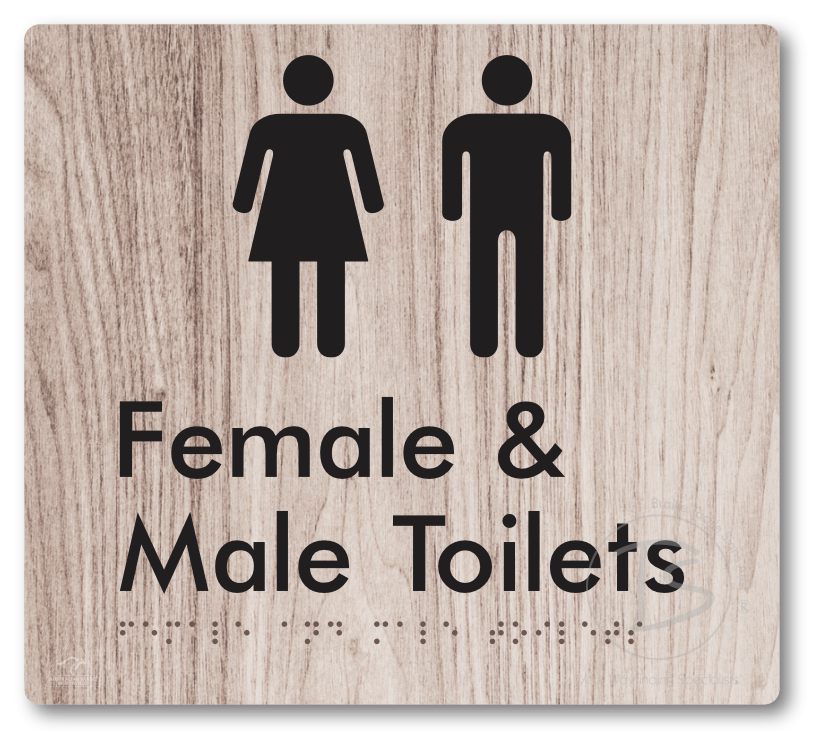 Female & Male Toilets
