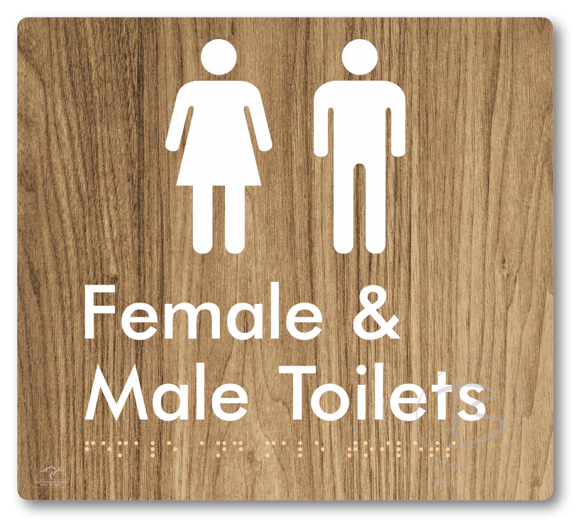 Female & Male Toilets