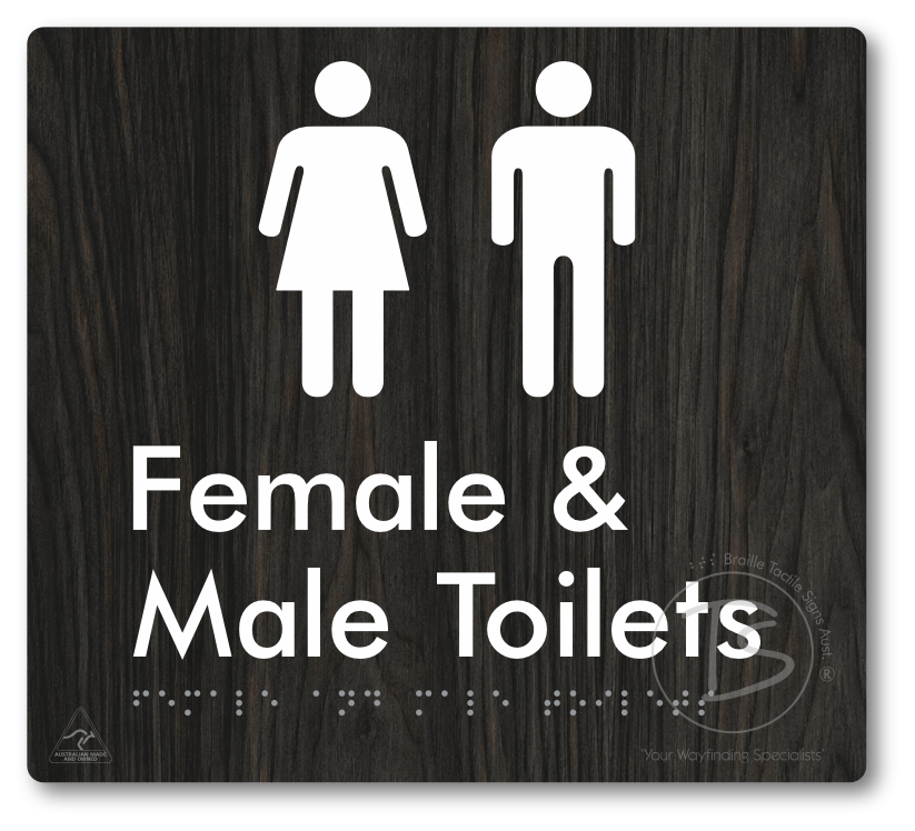 Female & Male Toilets